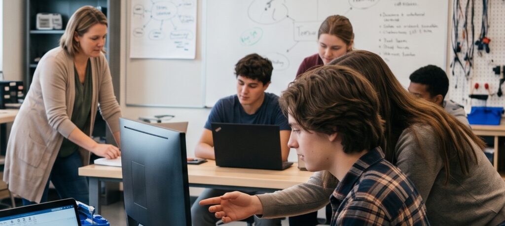 A Systematic Review on the Improving Strategies and Influencing Factors of Vocational Students’ Learning Engagement in Blended Teaching Environment
