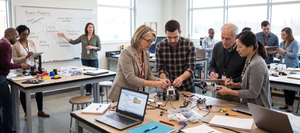 Impact of Integrated STEM on Knowledge and Self-Efficacy Based on Teachers’ Experience