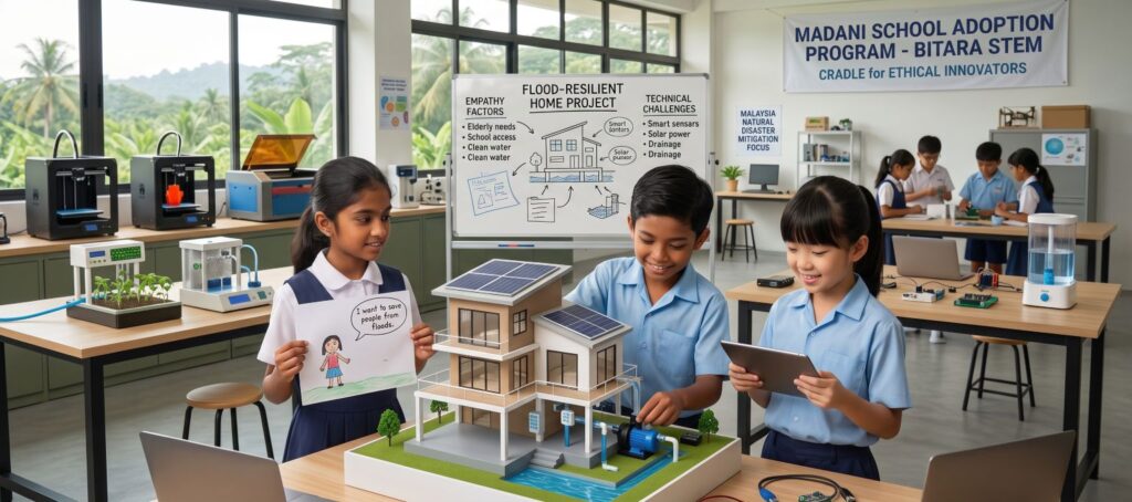 STEM with a Conscience: Exploring the Development of STEM Skills and Social Values among Malaysian Students