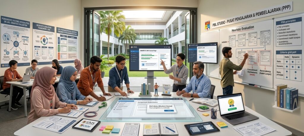 An Inspection of Learning Management Systems on Persuasiveness of Interfaces and Persuasive Design: A Case in a Higher Learning Institution